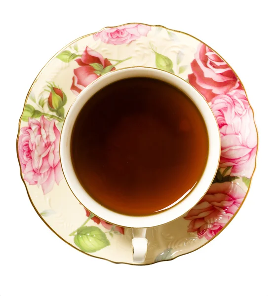 Tea cup close-up. Stock Photo