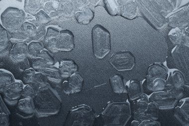 Salt crystals background clipart