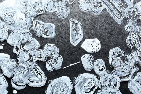 Фон кристалів солі — стокове фото