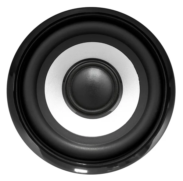 Acoustic speakers isolated — Stock Photo, Image