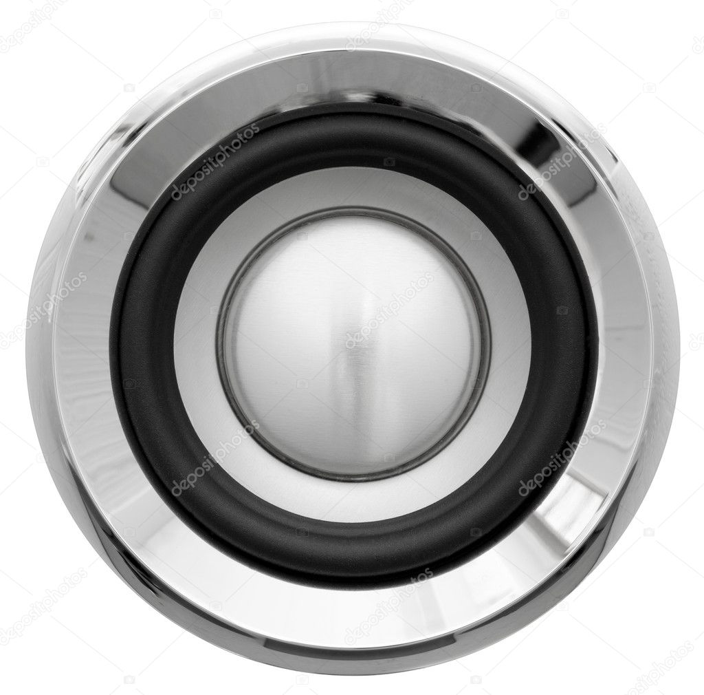 Acoustic speakers isolated