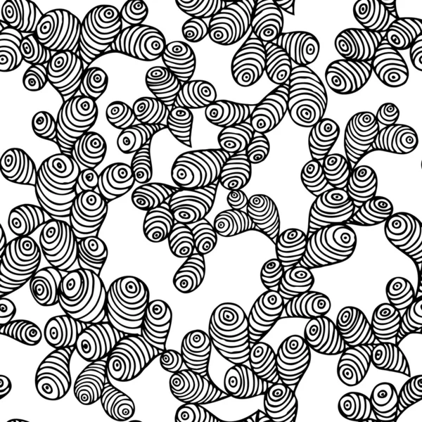Άνευ ραφής αφηρημένη doodle μοτίβο — Διανυσματικό Αρχείο