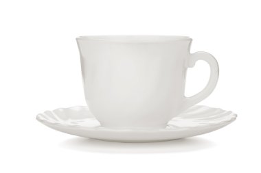 Tea cup with saucer clipart