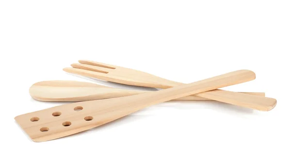 Kochutensilien aus Holz — Stockfoto