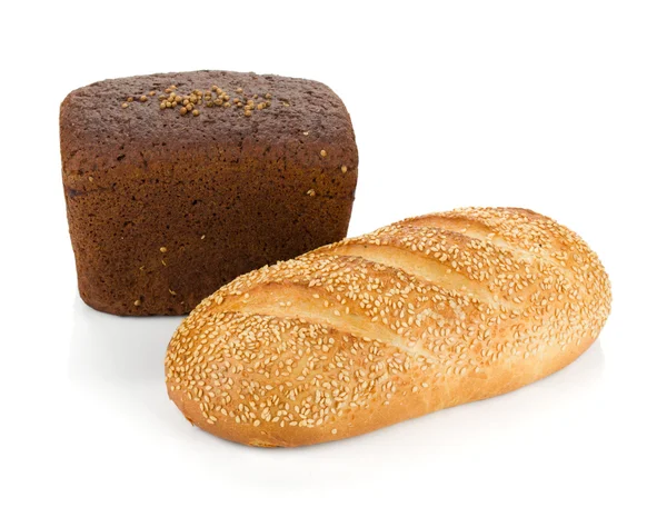 2 loafs 빵 — 스톡 사진