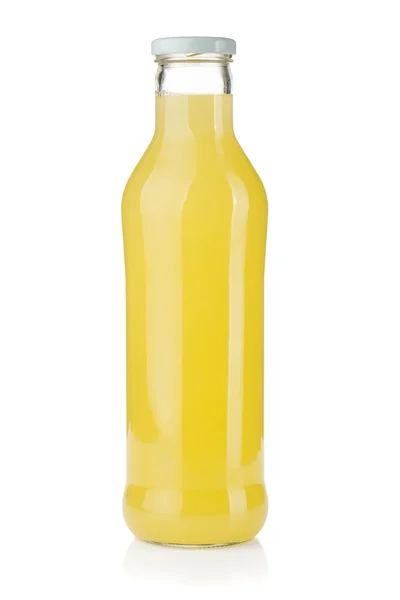 Пляшка лимонного соку — стокове фото