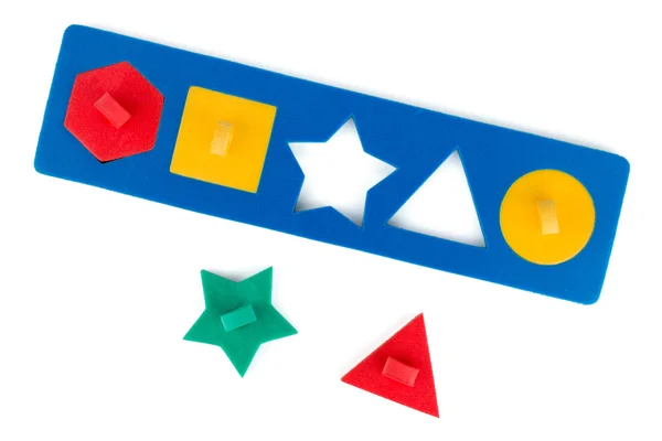 Toy shape puzzle — Stock Photo, Image