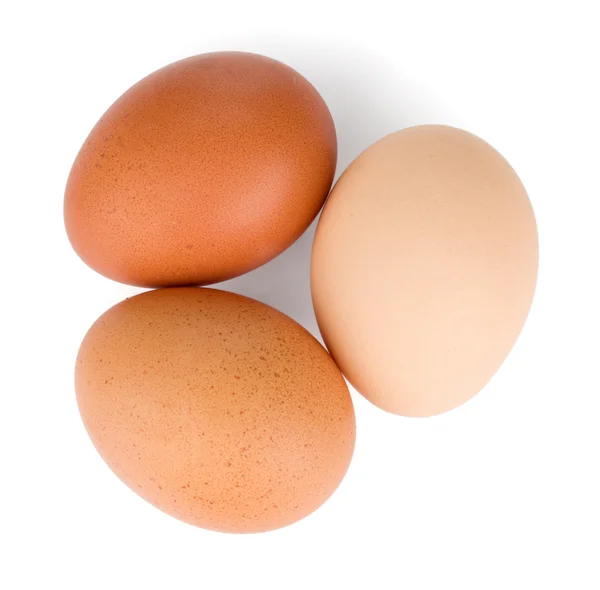 Drie eieren — Stockfoto