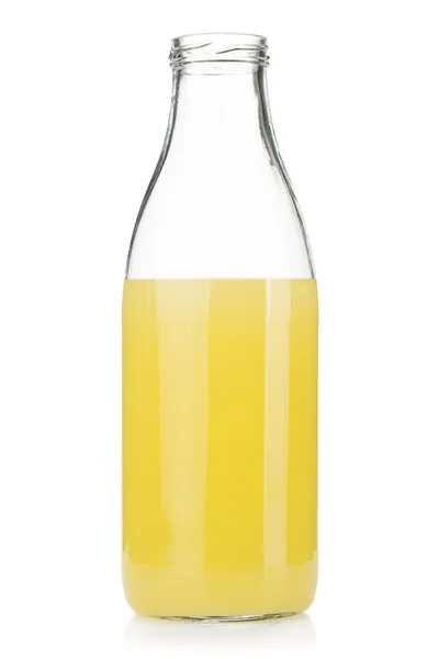 柠檬果汁瓶 — 图库照片