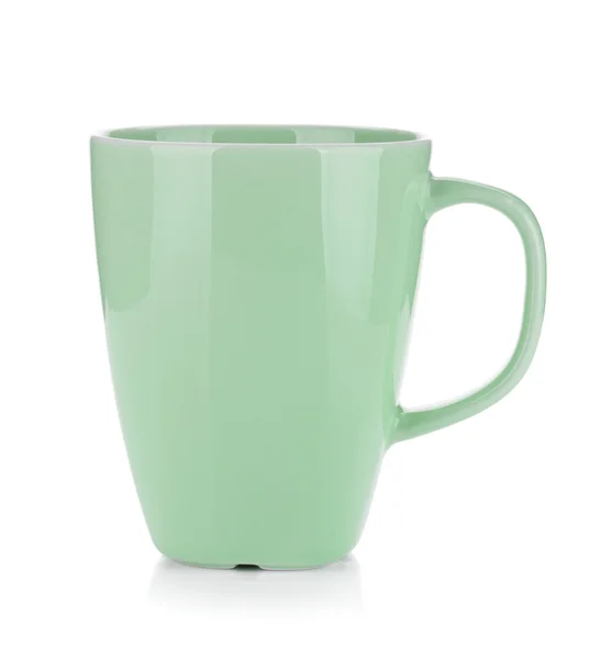 Işık yeşil kahve fincanı — Stok fotoğraf