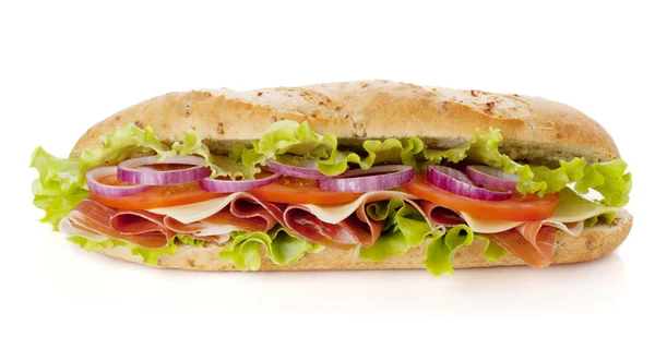 Длинный бутерброд — стоковое фото