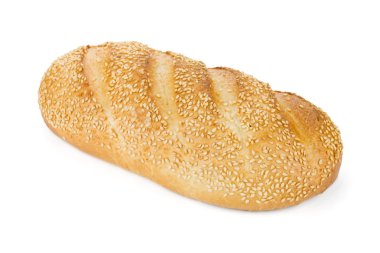 White bread with sesame clipart