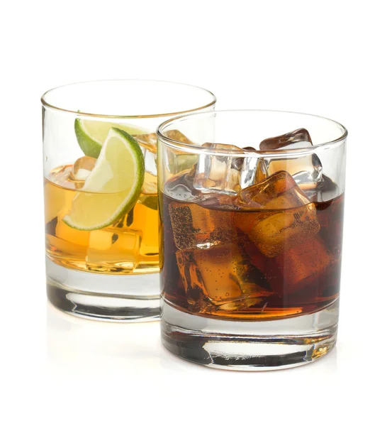 Whiskey und Cola-Cocktails — Stockfoto