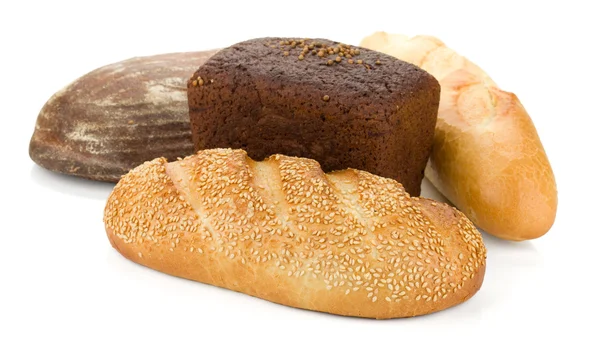 Vier Laibe Brot — Stockfoto