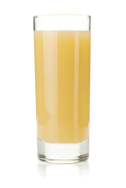 Hruškový juice sklo — Stock fotografie