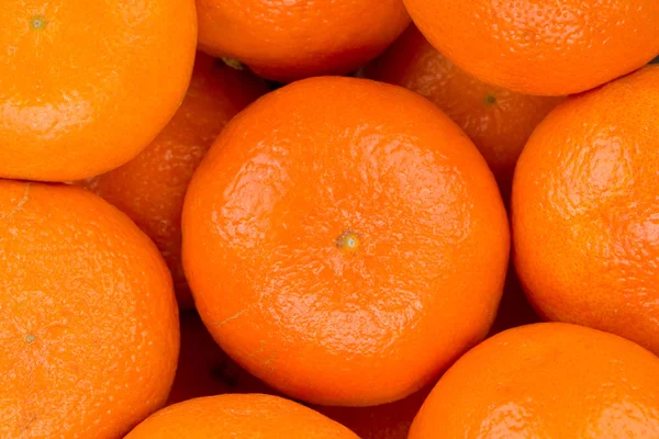 Rijp tangerine close-up achtergrond — Stockfoto