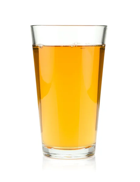 Apple juice in a glass — Stock Photo, Image