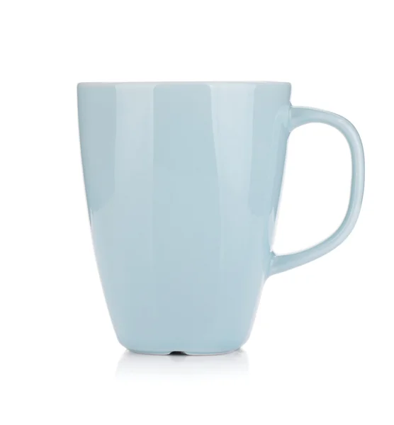 淡蓝色咖啡杯子 — 图库照片