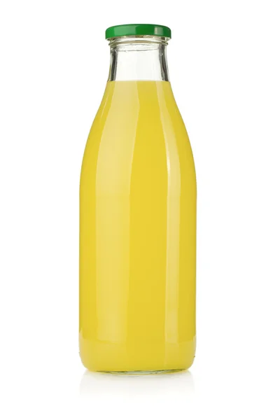 Бутылка лимонного сока — стоковое фото