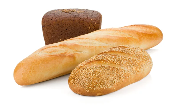 3 loafs 빵 — 스톡 사진