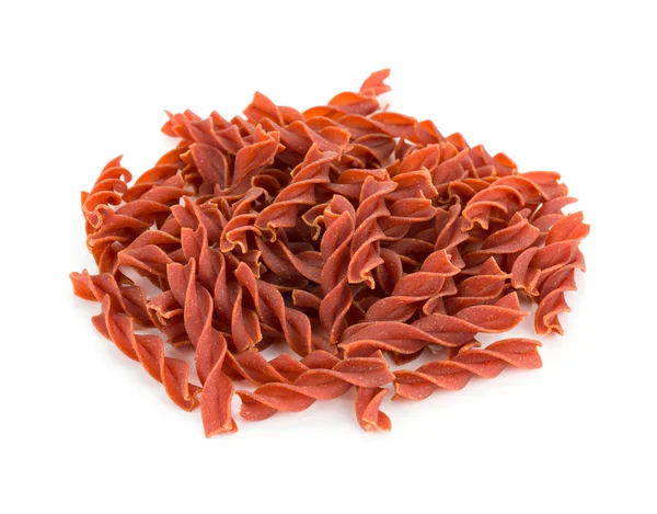 Červené těstoviny — Stock fotografie