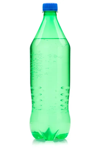 Frasco de refrigerante de limão — Fotografia de Stock