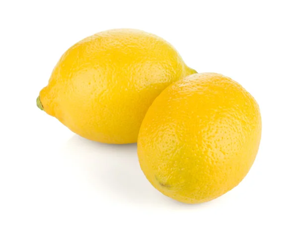 Two ripe lemons — Stock Photo, Image