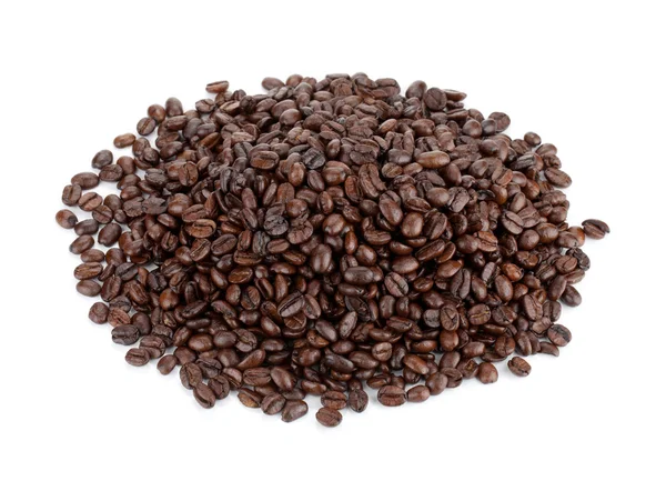 Куча кофейных зерен — стоковое фото
