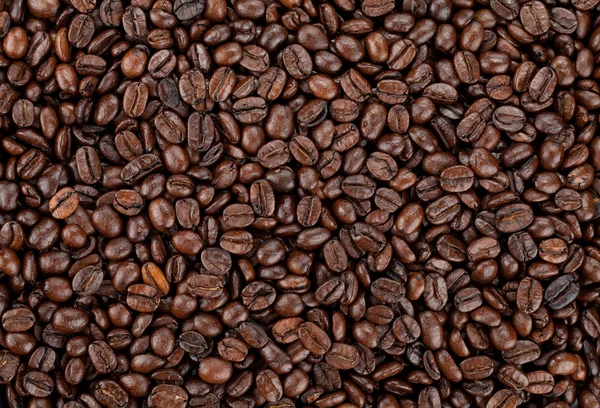 咖啡豆背景 — 图库照片
