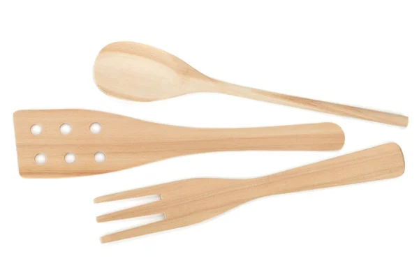 Wooden cooking utensils — Stock Photo, Image