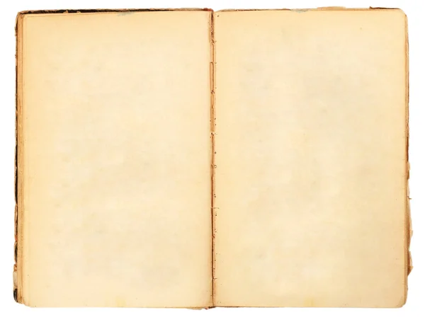 Libro antiguo aislado sobre fondo blanco — Foto de Stock