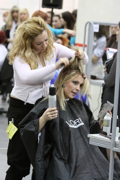 stock image Hairdressing contest