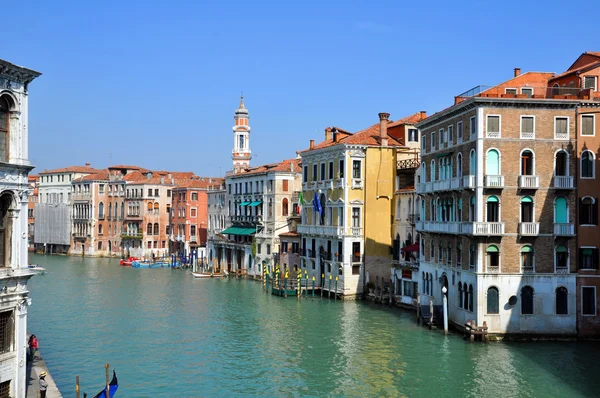 베네치아 운하 그란데 — 스톡 사진