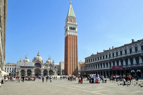 Piazza San Marco Venezia — Stock Photo, Image