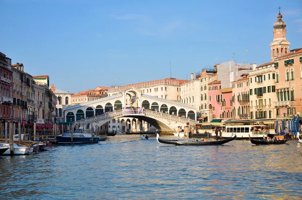 stock image Ponte di Rialto Venezia