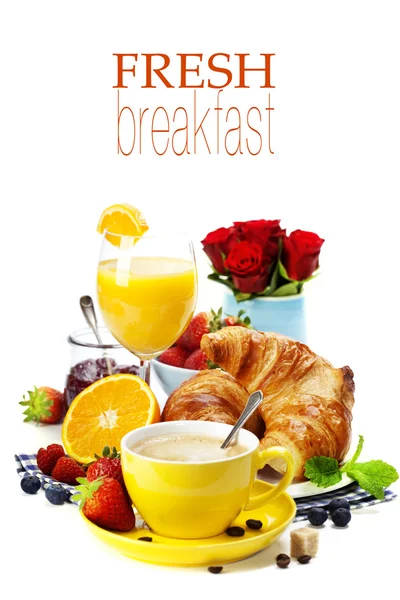 Fresh healthy breakfast — Stock Photo, Image