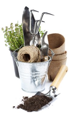 Garden tools clipart