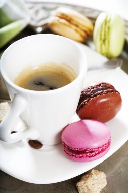 espresso ve macaroons