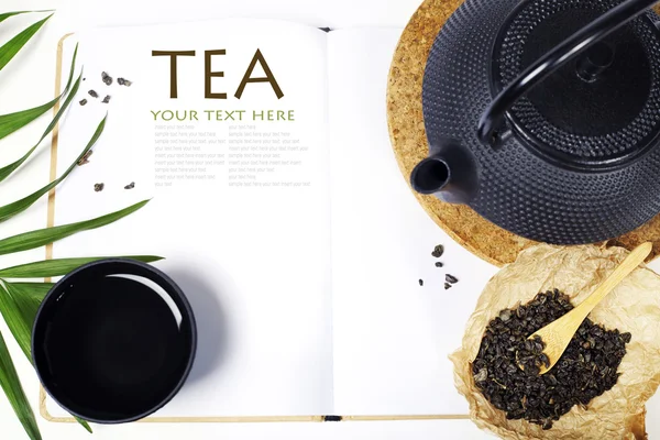 Азиатский чайный набор — стоковое фото