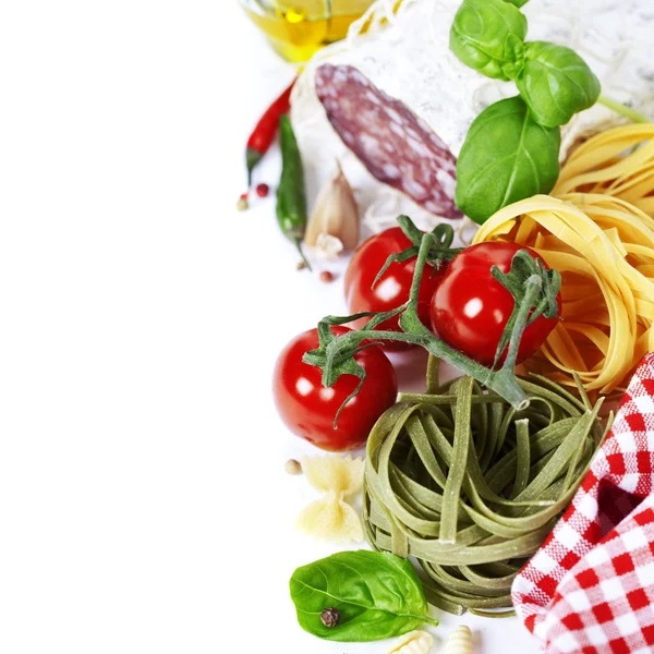 Italské jídlo. — Stock fotografie