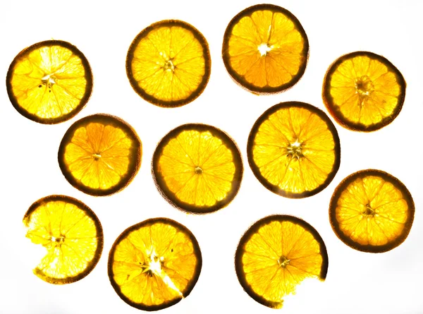 Apelsinskivor. — Stockfoto