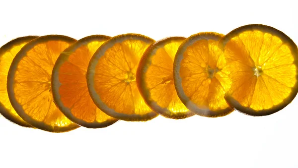 Apelsinskivor. — Stockfoto