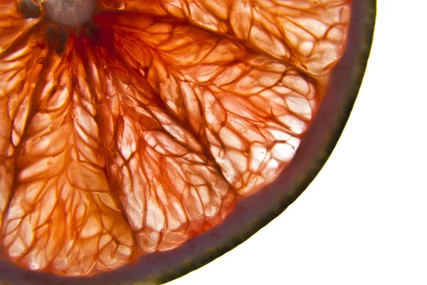 红葡萄柚切片. — 图库照片