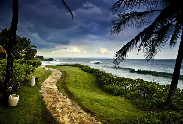 素晴らしい熱帯の風景。インドネシア - バリ島. — ストック写真