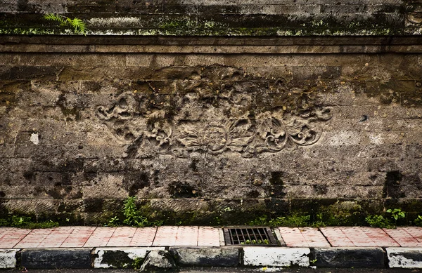 古い石造りの壁テクスチャのグランジ背景. — ストック写真