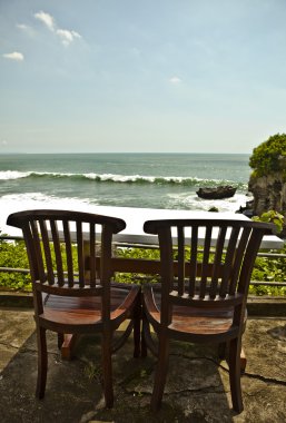 şaşırtıcı tropikal peyzaj. Endonezya - bali.