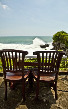 şaşırtıcı tropikal peyzaj. Endonezya - bali.