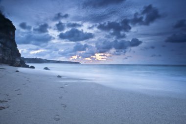 şaşırtıcı tropikal peyzaj. Endonezya - bali.