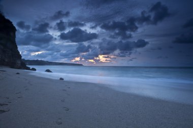 şaşırtıcı tropikal peyzaj. Endonezya - bali.