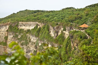 şaşırtıcı tropikal peyzaj. Endonezya - bali.